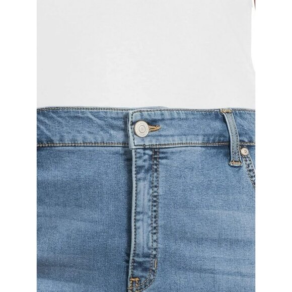 Terra & Sky Women's Plus Size Skinny Jeans, Size 24WP(Petite), 32.5" inseam, Blu - Picture 4 of 5